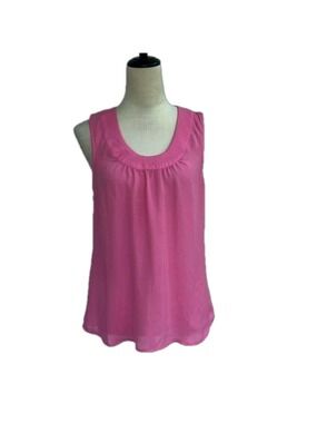 Banana Republic: Lightweight, Pink, Sleeveless Shirt: Size Small